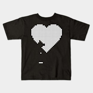 Pixel Heart - Retro Video Game Kids T-Shirt